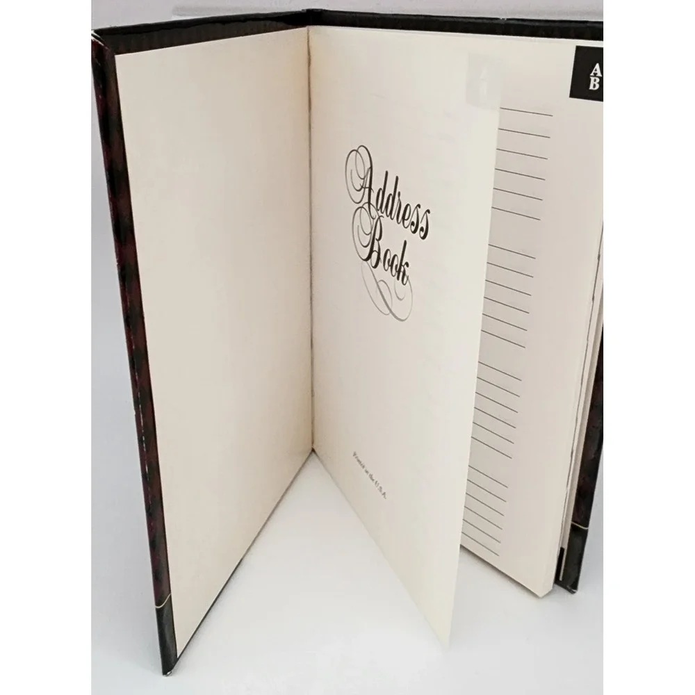 Elvis Presley Address Book Taylor Specialties 5x8 Burgundy 2001 EPE 96 Pages EXC
